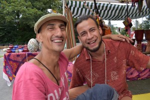 Wieder fröhlich: Shady und Uriel